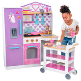 Kidkraft Sweet Snack Time Cart & Play Kitchen - Colorland Toys